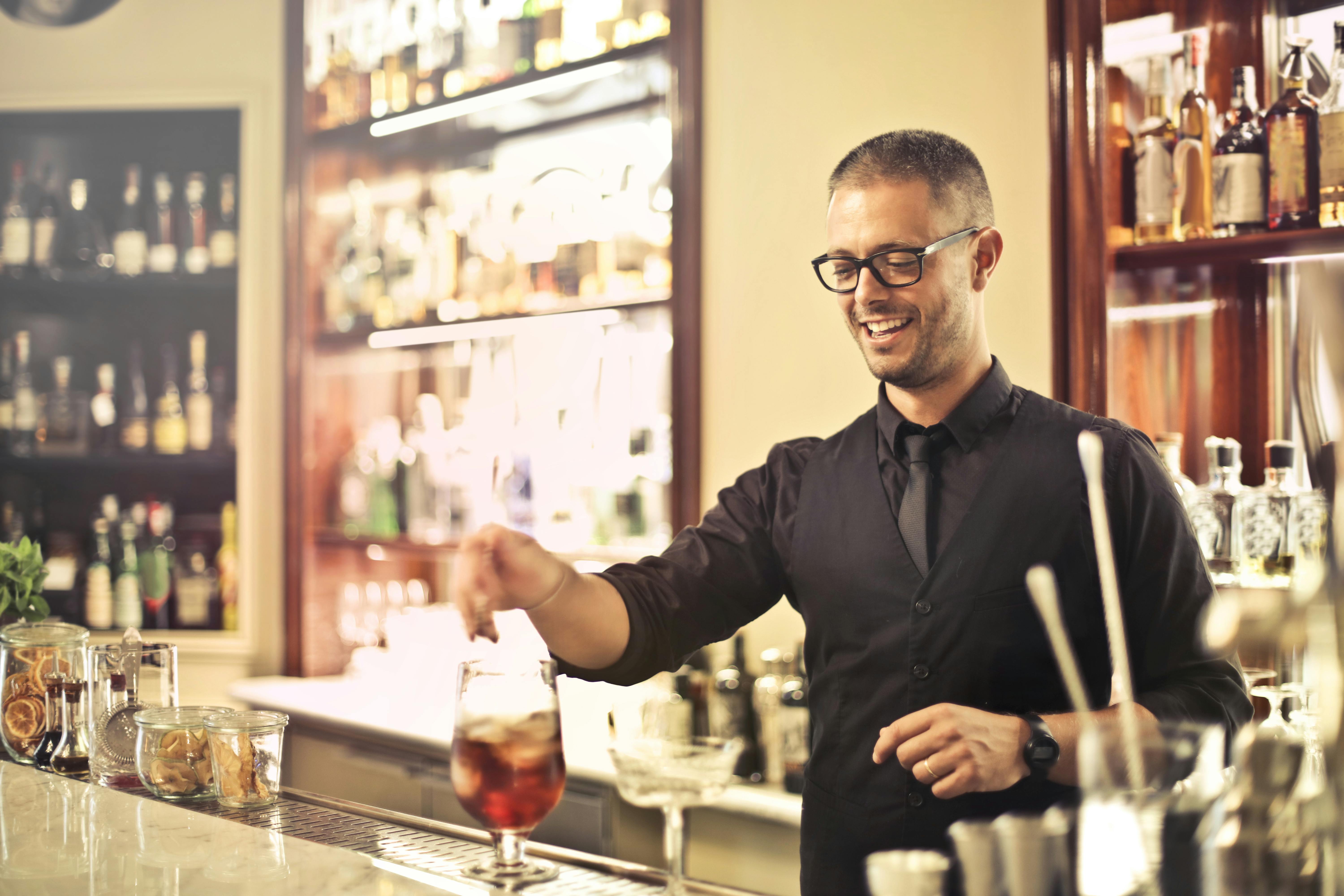 Camarero para bar